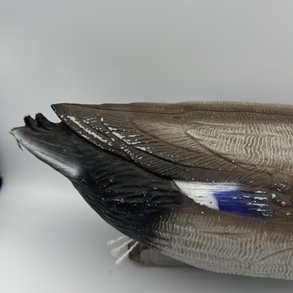 Handpainted Male Mallard Plastic Decoy Duck 17” - Picture 4 of 10